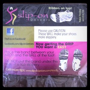 Slip on dancers